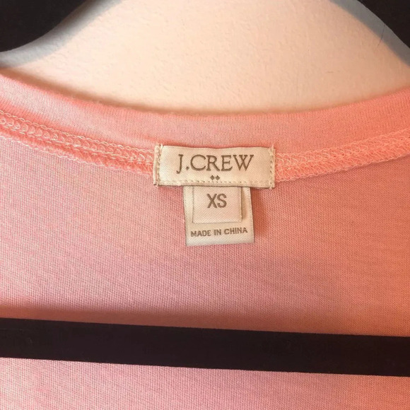J.Crew | Pink Flower Overlay Scoop Neck Tank Top - Picture 2 of 8